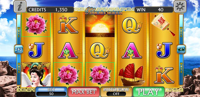 phoenix queen slot free spin